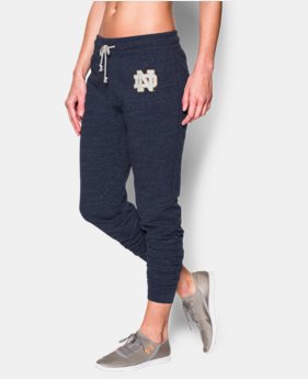 Women's UA Charged Cotton® Tri-Blend Notre Dame Pant 1 Color $28.49