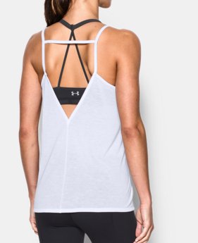 Women's UA Strappy Linen Tank 1 Color $32.99