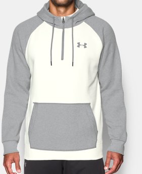 Men's UA Rival Fleece ½ Zip Hoodie 1 Color $26.99