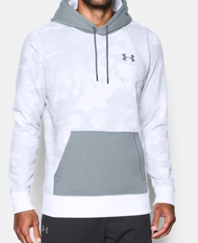 Men's UA Rival Fleece Printed Hoodie 1 Color $25.31 to $26.99