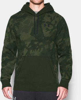 Men's UA Rival Fleece Printed Hoodie 1 Color $26.99