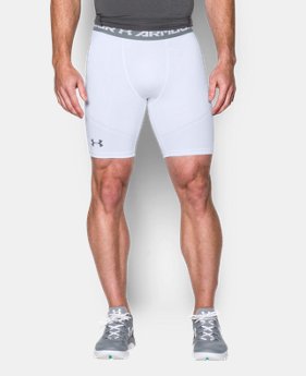 Men's UA HeatGear® Armour Printed Compression Shorts 1 Color $29.99