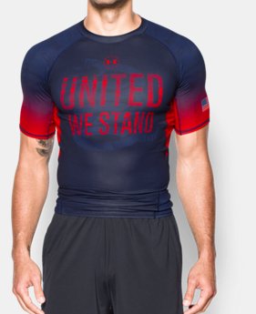 Men's UA Freedom HeatGear® Armour Compression Shirt 2 Colors $44.99