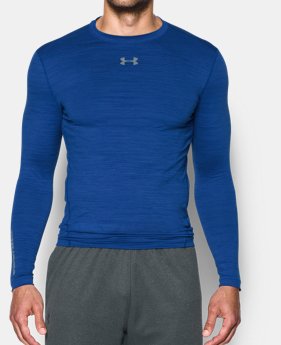 Men's UA ColdGear® Armour Twist Compression Crew 1 Color $59.99