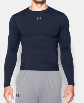 Men's UA ColdGear® Armour Twist Compression Crew 1 Color $59.99