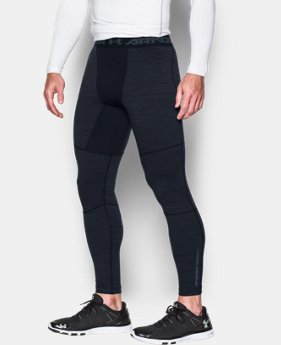 Men's UA ColdGear® Armour Twist Compression Leggings 1 Color $24.74