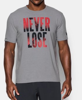 New Arrival Men's UA Never Lose T-Shirt LIMITED TIME: FREE SHIPPING 1 Color $34.99