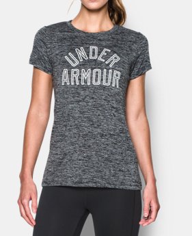 Women's UA Tech™ T-Shirt - Twist Graphic 4 Colors $27.99