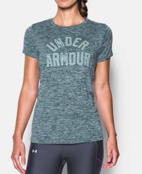 Women's UA Techâ„¢ T-Shirt - Twist Graphic 1 Color $27.99