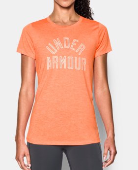 Women's UA Tech™ T-Shirt - Twist Graphic 1 Color Available $32.99