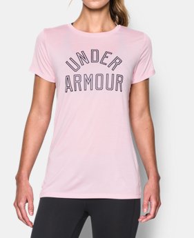 Women's UA Techâ„¢ T-Shirt - Twist Graphic 1 Color $27.99