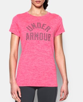 Women's UA Tech™ T-Shirt - Twist Graphic 1 Color $27.99