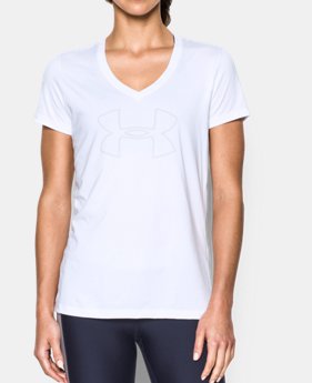 Women’s UA Tech™ Branded V-Neck 1 Color $32.99