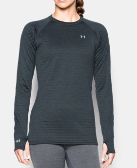 Women's UA Base™ 4.0 Crew Long Sleeve 1 Color Available $59.99