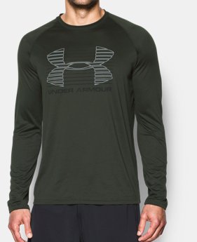 Men's UA Tech™ Rise Up Long Sleeve T-Shirt LIMITED TIME: FREE SHIPPING $39.99