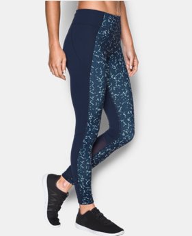 Women's UA Mirror Feathered Marble Leggings 1 Color $34.49