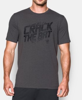 Men's UA Baseball Crack The Bat T-Shirt LIMITED TIME: FREE SHIPPING 5 Colors $29.99