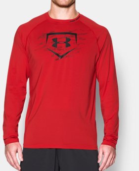 Men's UA Baseball Training Long Sleeve 1 Color $22.49