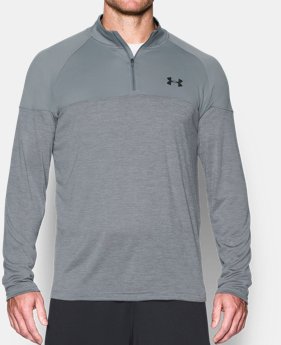 New Arrival Men's UA Tech™ Printed ¼ Zip 1 Color $49.99