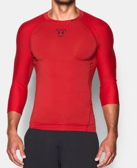 Men's UA Zonal Compression ¾ Sleeve 1 Color $20.99 to $22.49