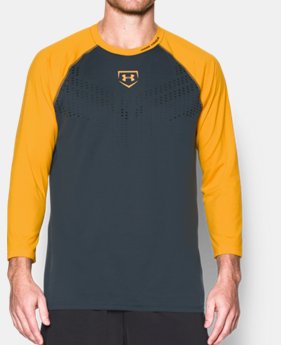 Men's UA Baseball Exclusive ¾ Sleeve 3 Colors $20.99 to $22.49