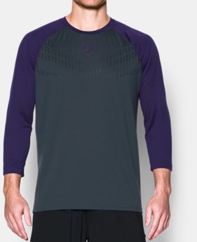 Men's UA Baseball Exclusive ¾ Sleeve 1 Color $20.99 to $22.49