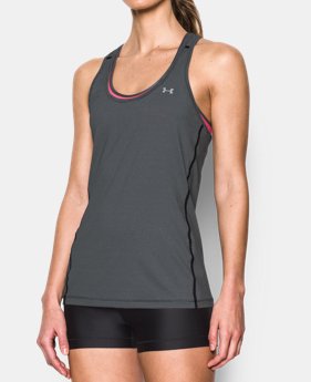 Women's UA Armour Stripe Racer Tank 2 Colors $29.99