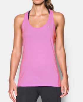 Women's UA Armour Stripe Racer Tank 1 Color $24.99