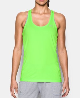 Women's UA Armour Stripe Racer Tank 1 Color $24.99