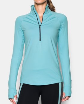 Women's UA ColdGear® 1/2 Zip 1 Color $24.74 to $44.99