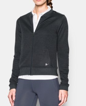 Women's UA Storm SweaterFleece Full Zip Bomber 1 Color $35.99