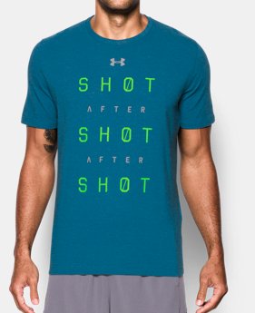 New Arrival Men's UA Shot After Shot After Shot T-Shirt 1 Color $29.99