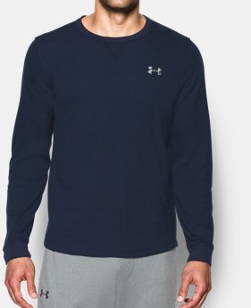 Men's UA Waffle Crew 1 Color Available $26.99 to $33.99