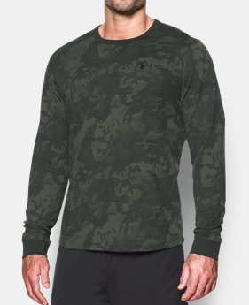 Men's UA Waffle Printed Crew 1 Color $25.49