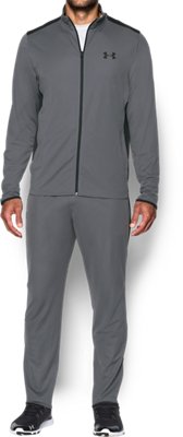 mens grey under armour tracksuit