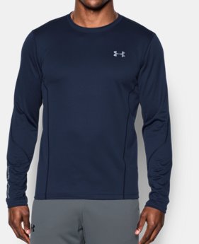 Men's UA ColdGear® Infrared Grid Long Sleeve Fitted Shirt 1 Color $29.24 to $36.74