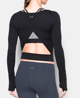 Women’s UA Wishbone Long Sleeve Crop 1 Color $69.99