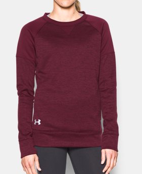 Best Seller Women’s UA Armour® Fleece Textured Long Sleeve Crew 1 Color $59.99