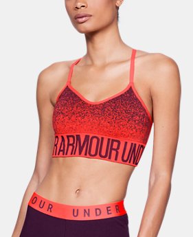 Women's Armour® Seamless Ombre Printed Sports Bra 2 Colors $34.99
