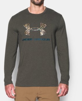Men's UA Camo Logo Long Sleeve T-Shirt 1 Color $29.99