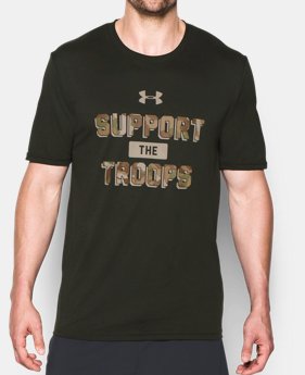 Men's UA Freedom Support The Troops T-Shirt 2 Colors $27.99