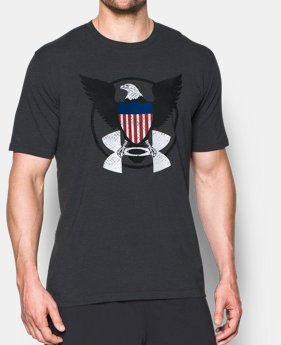 Men's UA Freedom USA Eagle T-Shirt 1 Color $14.24