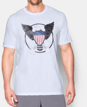 Men's UA Freedom USA Eagle T-Shirt 1 Color $14.24