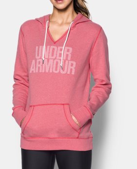 Women's UA Favorite Fleece Word Mark Popover 1 Color $23.62 to $31.49