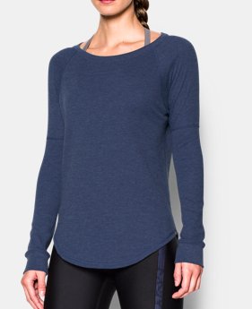Women's UA Waffle Raglan 1 Color $25.49