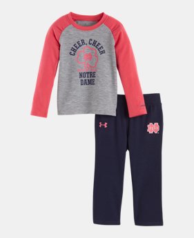 Girls’ Infant Notre Dame Cheer Cheer Pant Set 1 Color Available $29.99