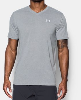 Men's UA Threadborne Streaker V-Neck 1 Color $34.99