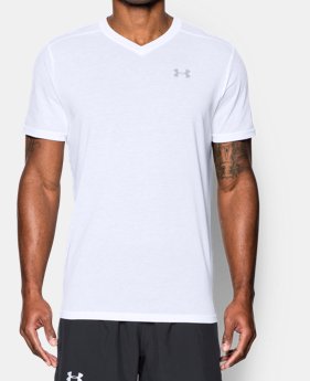Men's UA Streaker Run V-Neck T-Shirt 1 Color $26.99
