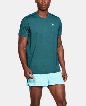 Men's UA Streaker V-Neck 2 Colors Available $29.99