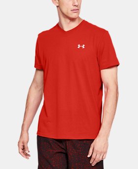 Men's UA Streaker V-Neck 1 Color Available $29.99
